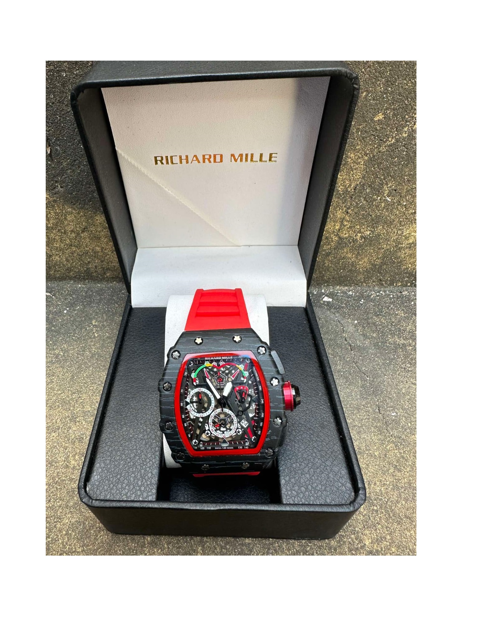 Reloj Richard Mille Full Box 