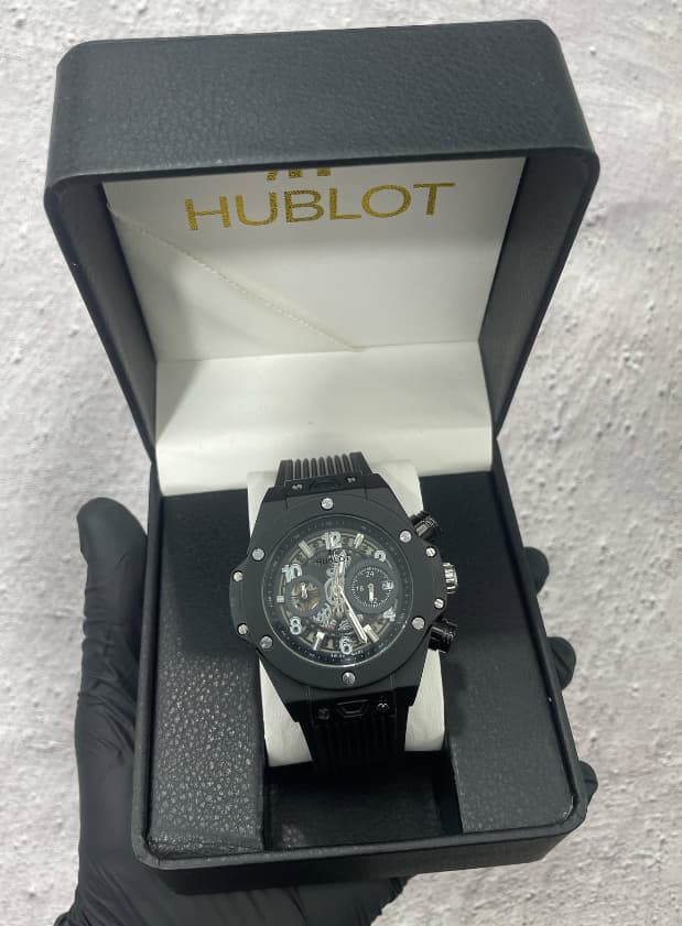 RELOJ HUBLOT negro/azul